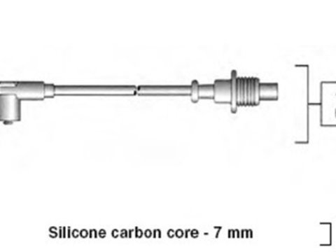 Set cablaj aprindere (941085150567 MAGNETI MARELLI) Citroen,FIAT,PEUGEOT