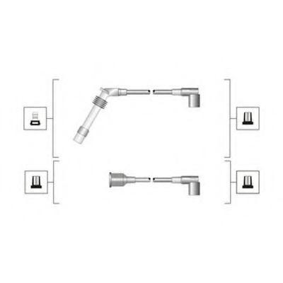 Set cablaj aprindere 941319170027 MAGNETI MARELLI 