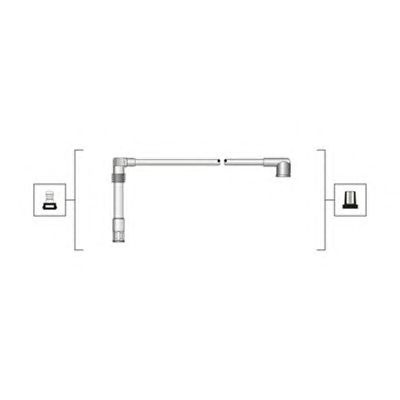 Set cablaj aprindere AUDI A4 Avant (8E5, B6) MAXGE