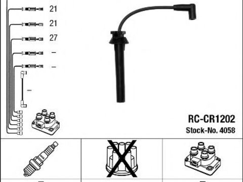 Set cablaj aprindere CHRYSLER VOYAGER Mk II (GS) - Cod intern: W20101261 - LIVRARE DIN STOC in 24 ore!!!