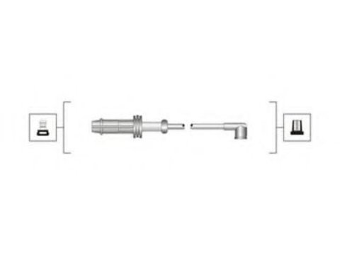 Set cablaj aprindere CITROËN BERLINGO caroserie (M_) (1996 - 2016) MAGNETI MARELLI 941319170034