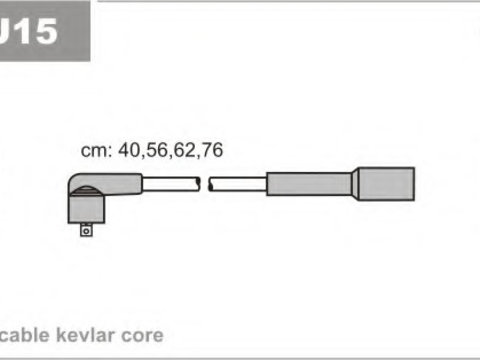 Set cablaj aprindere CPU15 JANMOR pentru CitroEn Xm CitroEn Zx CitroEn Xantia Peugeot 405 Peugeot 605 Peugeot 306 Peugeot 806 Fiat Ulysse CitroEn Evasion CitroEn Synergie Peugeot 406 Seat Marbella CitroEn Xsara