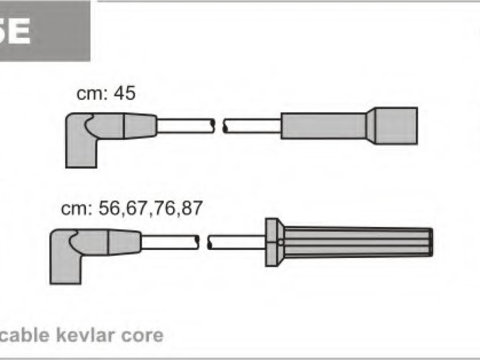 Set cablaj aprindere D5E JANMOR pentru Daewoo Espero