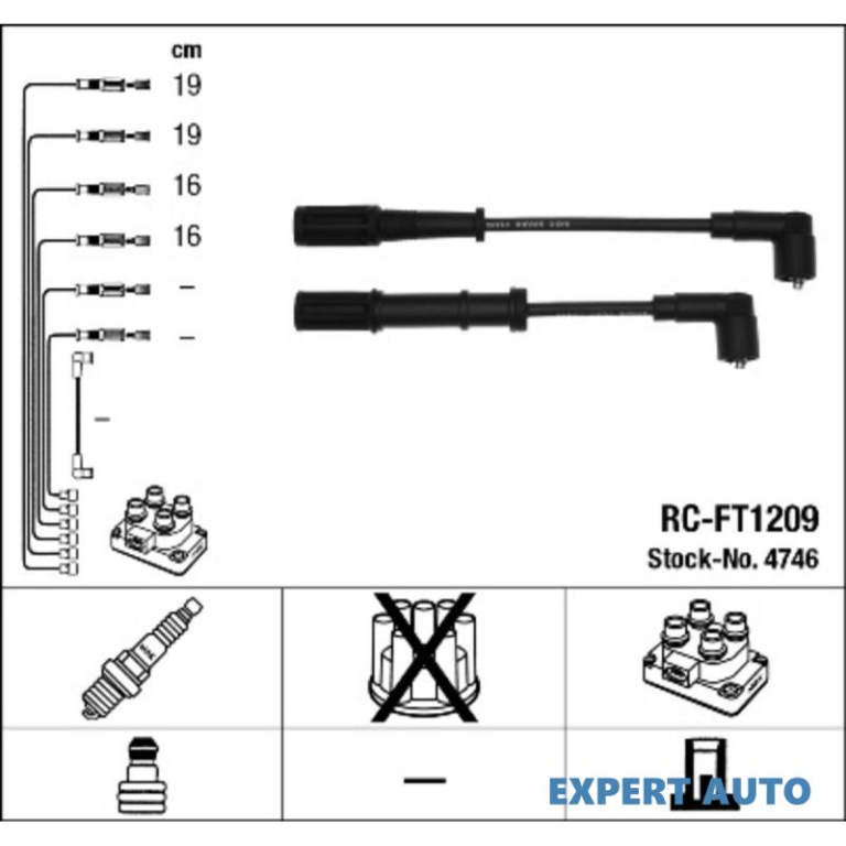 Set cablaj aprindere Fiat DOBLO (223, 119) 2001-2016 #2 0300891598