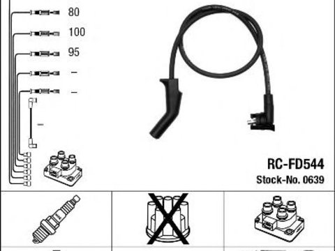 Set cablaj aprindere FORD COURIER caroserie (J5_, J3_) - Cod intern: W20101301 - LIVRARE DIN STOC in 24 ore!!!