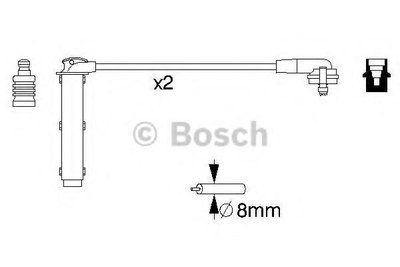 Set cablaj aprindere FORD ESCORT Mk V (GAL), FORD 