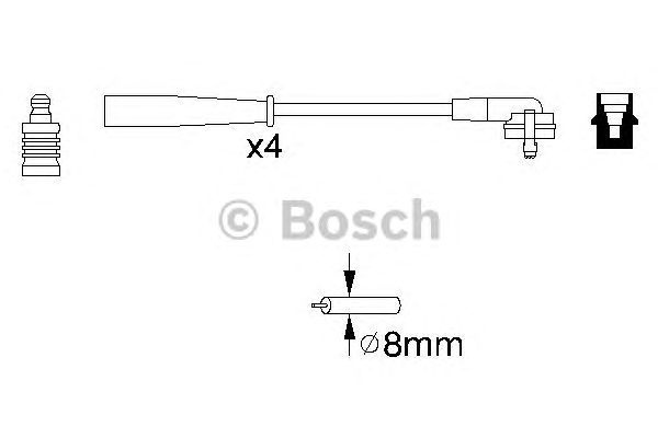 Set cablaj aprindere FORD FIESTA/ESC/ORION 1,4-1, - Cod intern: W20276182 - LIVRARE DIN STOC in 24 ore!!!