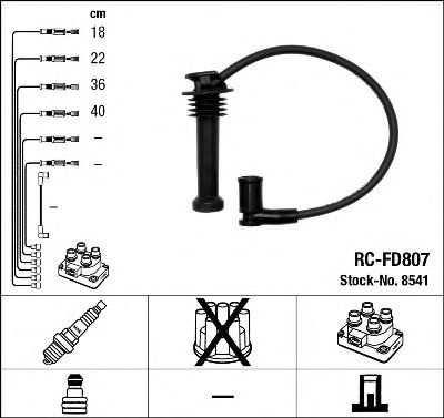 Set cablaj aprindere FORD FOCUS II Station Wagon (DA_) - Cod intern: W20101304 - LIVRARE DIN STOC in 24 ore!!!