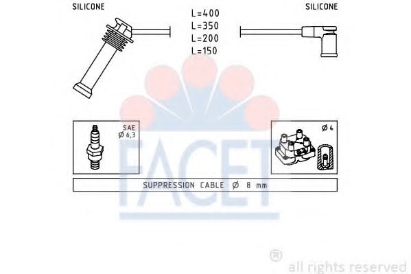 Set cablaj aprindere FORD FOCUS III Turnier (2010 
