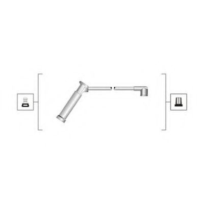 Set cablaj aprindere FORD FOCUS Limuzina (DFW) (1999 - 2007) MAGNETI MARELLI 941319170084 piesa NOUA