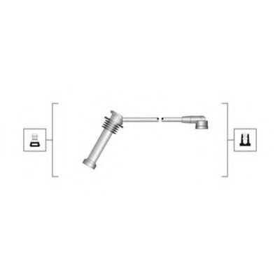 Set cablaj aprindere FORD PUMA (EC_) (1997 - 2002) MAGNETI MARELLI 941319170007