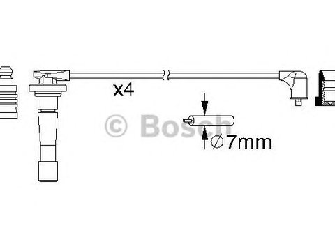 Set cablaj aprindere HONDA 2,0 CR-V 95-02 - Cod intern: W20276213 - LIVRARE DIN STOC in 24 ore!!!