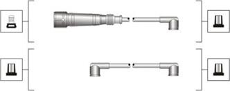 Set cablaj aprindere Ignition leads set SEAT AROSA IBIZA II SKODA FELICIA I OCTAVIA I VW POLO III 1.0-1.4-1.6 03.93-09.04 SKODA FELICIA I (6U1), Hatchback, 10.1994 - 03.1998 Magneti Marelli 941319170065