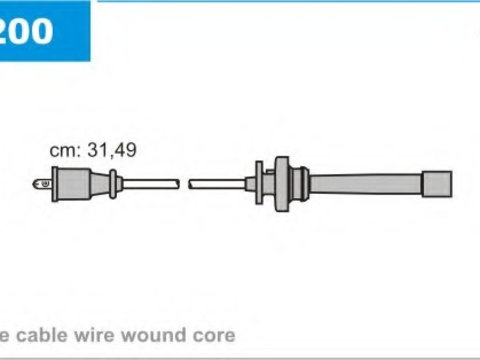 Set cablaj aprindere JP200 JANMOR pentru Mitsubishi Carisma Mitsubishi Colt Mitsubishi Mirage Mitsubishi Aspire Mitsubishi Galant Mitsubishi Legnum Mitsubishi Montero Mitsubishi Pajero Mitsubishi Pajeroshogun Mitsubishi Shogun Mitsubishi Nimbus Mitsubishi