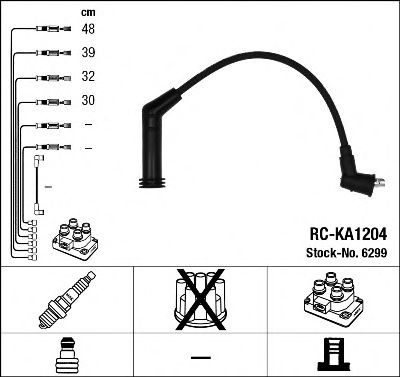 Set cablaj aprindere KIA PICANTO (BA) (2004 - 2016