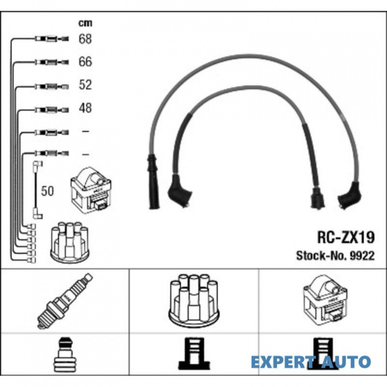 Set cablaj aprindere Mazda 323 Mk III combi (BW) 1986-1998 #2 000018119A