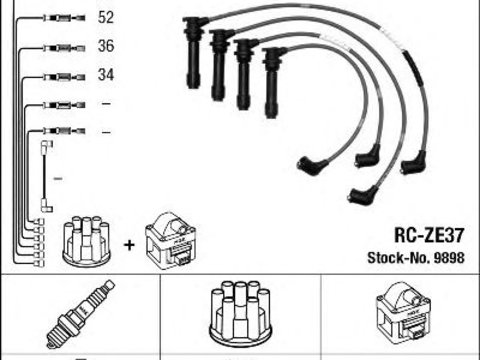 Set cablaj aprindere MAZDA MX-5 IV (ND) - Cod intern: W20101414 - LIVRARE DIN STOC in 24 ore!!!