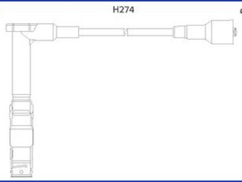 Set cablaj aprindere MERCEDES-BENZ COUPE (C124), MERCEDES-BENZ limuzina (W124), MERCEDES-BENZ KOMBI Break (S124) - HCO 134775