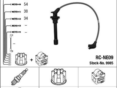 Set cablaj aprindere NGK 9985