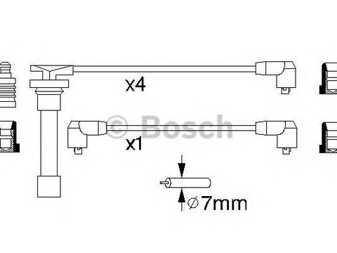 Set cablaj aprindere NISSAN 1,6 PRIMERA/SUNNY - Cod intern: W20276126 - LIVRARE DIN STOC in 24 ore!!!