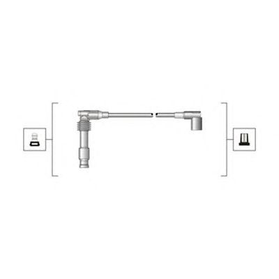 Set cablaj aprindere OPEL 1,8-2,2 16V VECTRA B/ASTRA - Cod intern: W20155877 - LIVRARE DIN STOC in 24 ore!!!