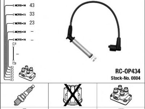 Set cablaj aprindere OPEL ASTRA/VECTRA 98- - Cod intern: W20101354 - LIVRARE DIN STOC in 24 ore!!!