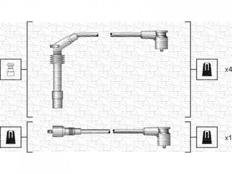 Set cablaj aprindere Opel COMBO (71_) 1994-2001 #2 1282045