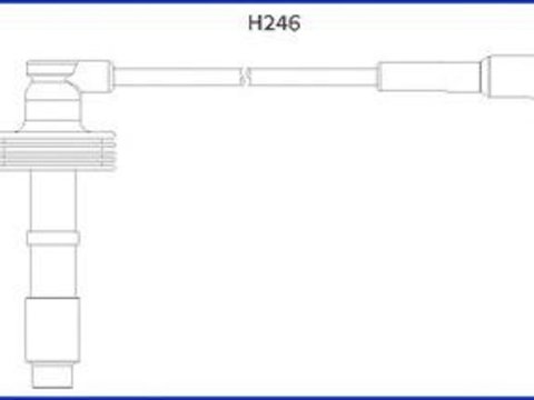 Set cablaj aprindere RENAULT LAGUNA I I (B56_, 556_), RENAULT LAGUNA I Estate (K56_), VOLVO S40 I limuzina (VS) - HCO 134560
