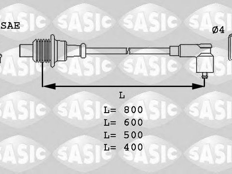 Set cablaj aprindere - SASIC 9280001