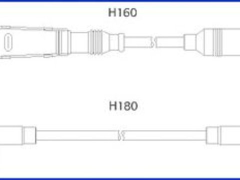 Set cablaj aprindere SEAT CORDOBA (6K1, 6K2) (1993 - 1999) HITACHI 134705 piesa NOUA