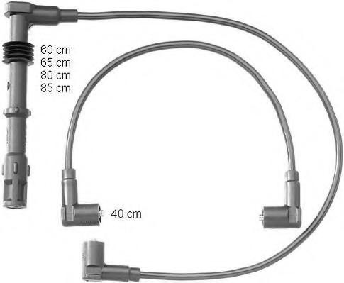 Set cablaj aprindere SEAT CORDOBA limuzina (6K1, 6K2), SEAT TOLEDO (1L), VW PASSAT (3A2, 35I) - BERU ZEF1148