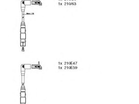 Set cablaj aprindere SKODA OCTAVIA 1,4-1,8B 00- - Cod intern: W20268377 - LIVRARE DIN STOC in 24 ore!!!