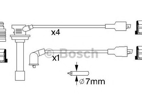 Set cablaj aprindere SUZUKI 1,6 16V BALENO/SWIFT - Cod intern: W20276145 - LIVRARE DIN STOC in 24 ore!!!