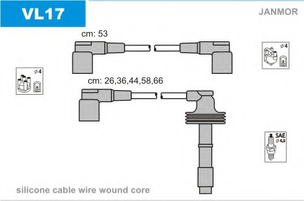 Set cablaj aprindere # Volvo C70 1997 1998 1999 20