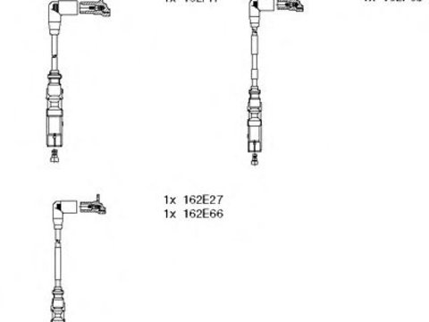 Set cablaj aprindere VW 2,0 PASSAT 00-/SKODA SUPE - Cod intern: W20268382 - LIVRARE DIN STOC in 24 ore!!!