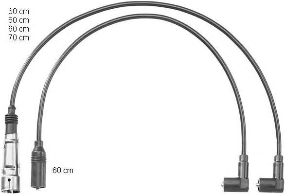 Set cablaj aprindere VW GOLF IV CABRIOLET 1E7 1.8 