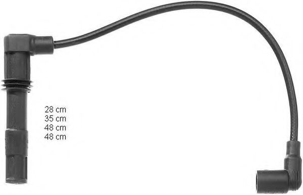 Set cablaj aprindere VW POLO (6N1) (1994 - 1999) B
