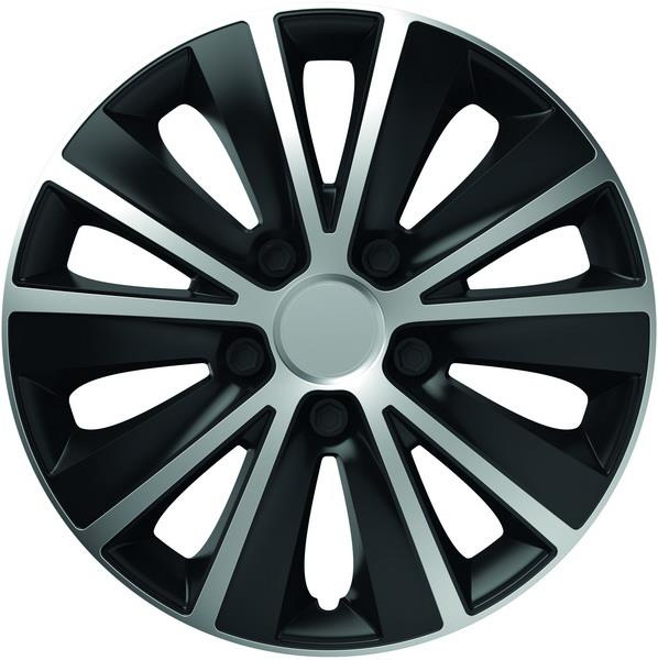Set Capace Roti 15` Silver&Black Rapide Mega Drive 78592 78592