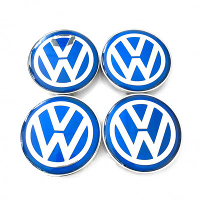 Set Capacele Jante Volkswagen Albastru 59MM