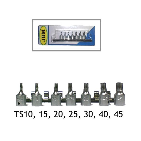 Set Capete Tubulare Ts 10. 15. 20. 25. 30. 40. 45 Jbm 51746