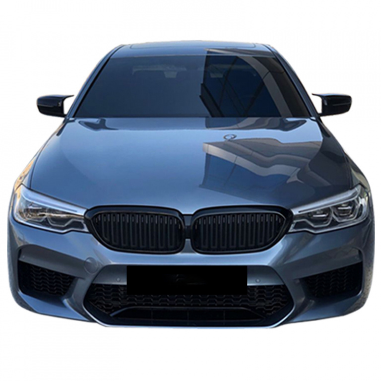Set Carcase Capace Oglinzi Bmw Seria 5 G30 2017-2020 Batman Negru Gloss Black 310522-7