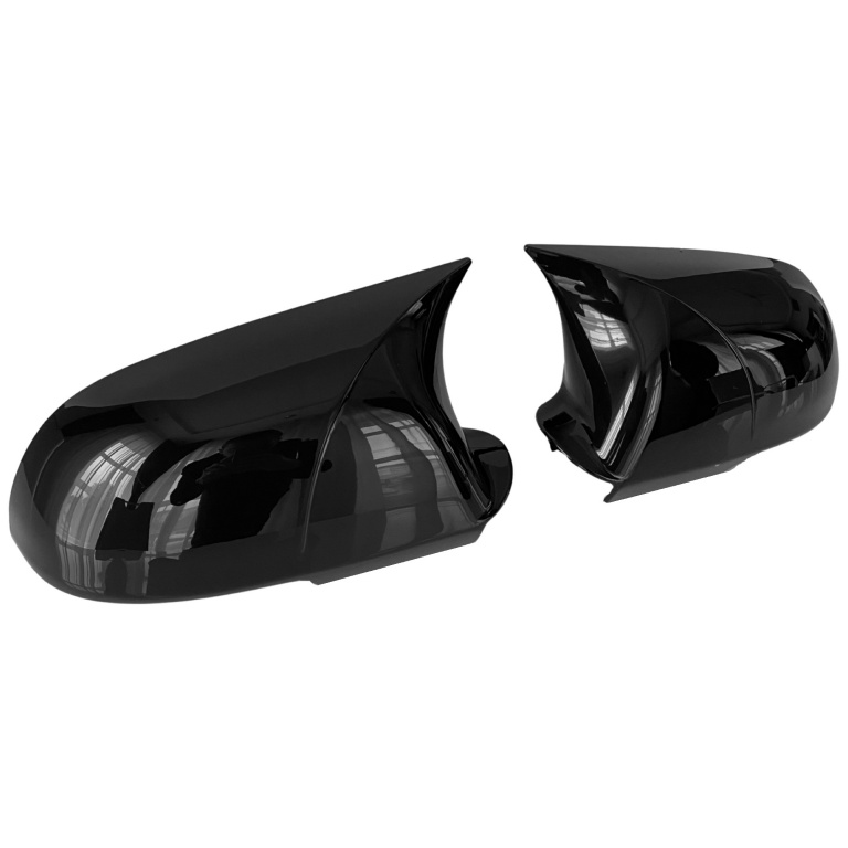 Set Carcase Capace Oglinzi Skoda Octavia 2 2009-2013 Batman Negru Gloss Black 030622-34