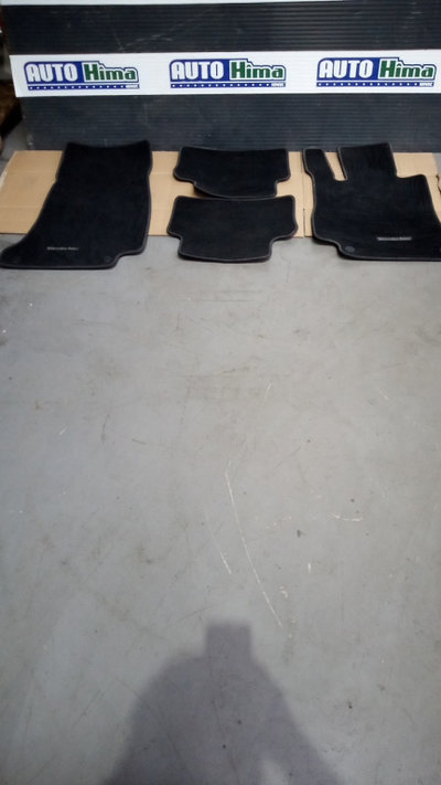 Set covorașe mocheta negre MERCEDES E-Class W213 