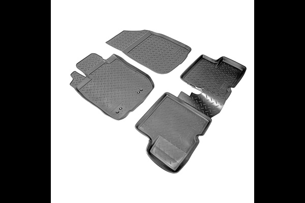 SET COVORASE AUTO CAUCIUC FIT DACIA DUSTER (2WD) (2010-2013) NISSAN TERRANO (2WD) (2014-) - 5 PCS