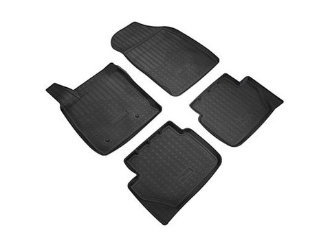 SET COVORASE AUTO CAUCIUC FIT FORD ECOSPORT 3D (2014-) - 4 PCS