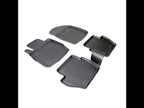 SET COVORASE AUTO CAUCIUC FIT FORD FIESTA VI (2008-2019) - 5 PCS