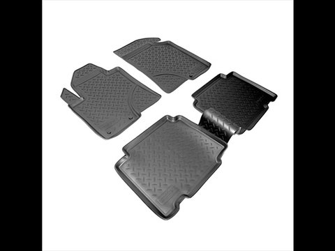 SET COVORASE AUTO CAUCIUC FIT HYUNDAI IX55 (EN) (2008-) - 5 PCS