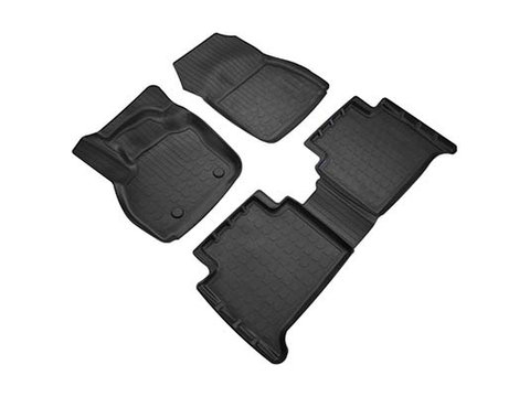 SET COVORASE AUTO CAUCIUC FIT RENAULT ZOE 3D (2014-) - 5 PCS