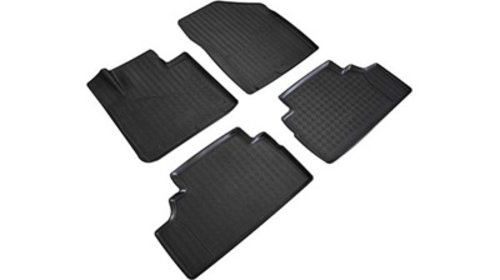Set covorase auto cauciuc FIT Umbrella HYUNDAI SANTA FE (TM) 3D (2018-2020) (7 LOCURI) - 5 PCS