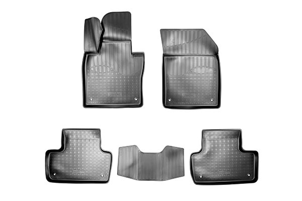 SET COVORASE AUTO CAUCIUC FIT UMBRELLA PENTRU VOLVO XC60 II XC60 II PHEV 3D (2016-) - 5 PCS NPA11-C96-730 UMBRELLA